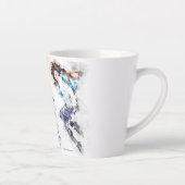 Dansende Meisje 2 Latte Mok (Rechts)