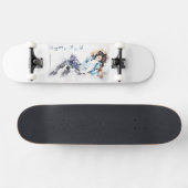 Dansende Meisje 2 Persoonlijk Skateboard (Horizontaal)