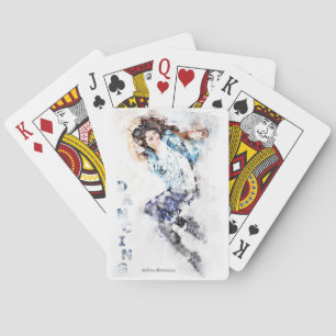 Dansende Meisje 2 Pokerkaarten