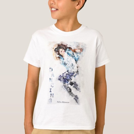 Dansende Meisje 2 T-shirt (Voorkant)
