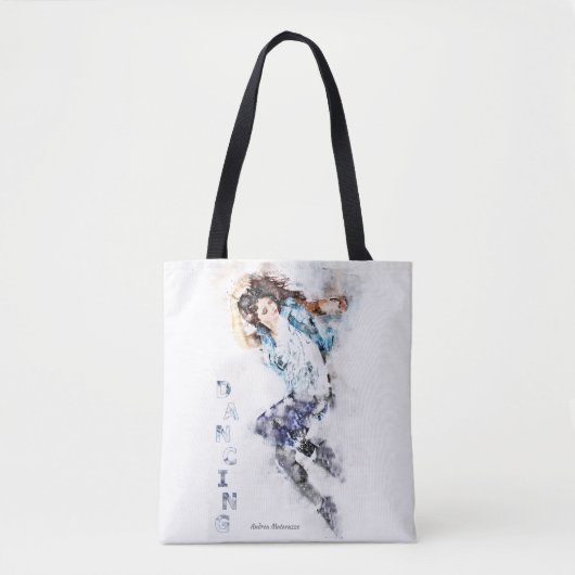 Dansende Meisje 2 Tote Bag (Voorkant)