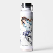 Dansende Meisje 2 Waterfles (Achterkant)
