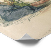 Dansende meisjes in Caïro, uit 'Egypte en Nubia' Poster (Hoek)