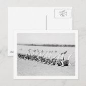 Dansende meisjes in de jaren 20 briefkaart (Voorkant / Achterkant)