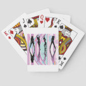 Dansende meisjes pokerkaarten (Achterkant)