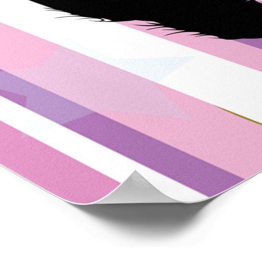 Dansende meisjes poster (Hoek)