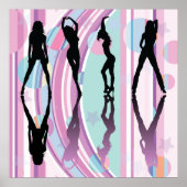 Dansende meisjes poster (Voorkant)