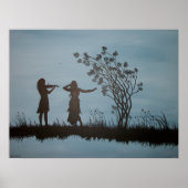 Dansende meisjes poster (Voorkant)