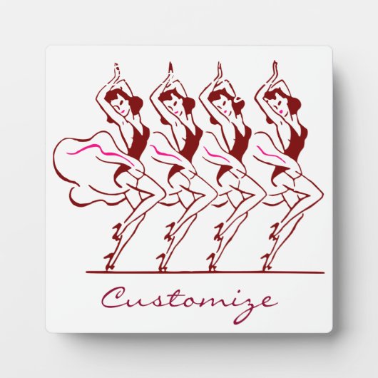 Dansende meisjes Thunder_Cove Fotoplaat (Voorkant)