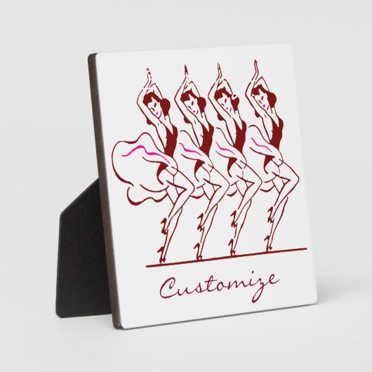 Dansende meisjes Thunder_Cove Fotoplaat (Voorkant)