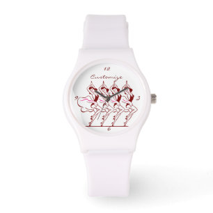 Dansende meisjes Thunder_Cove Horloge