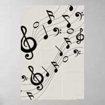 Dansende Melodieën: Stromend Patroon van Muzikale