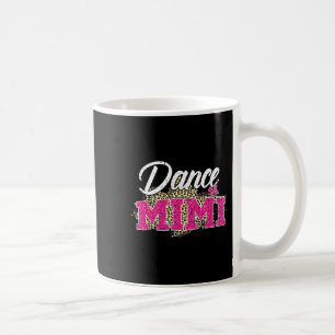 Dansende mimi luipaard grappige dansende mimi moed koffiemok