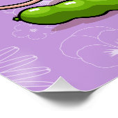 Dansende Muizen Naam & Leeftijd Gelukkige Verjaard Perfect Poster (Hoek)