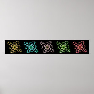Dansende octopussen poster