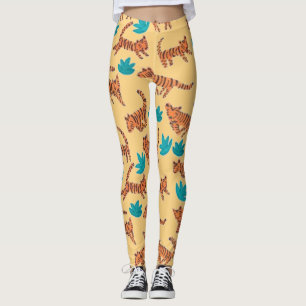 Dansende Oerwoud Tigers Leggings