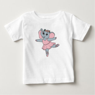 Dansende Olifant Ballerina Roze Ballet Dier Kunst