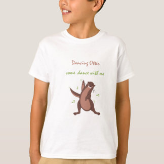 dansende otter Kinder Basic T-Shirt