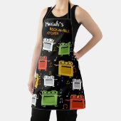 Dansende ovens rots in rolkeuken op maat schort (Insitu)