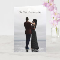 Dansende Paar Fine Art Jubileum Card