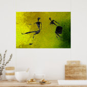 Dansende Paar Poster (Keuken)