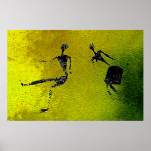 Dansende Paar Poster