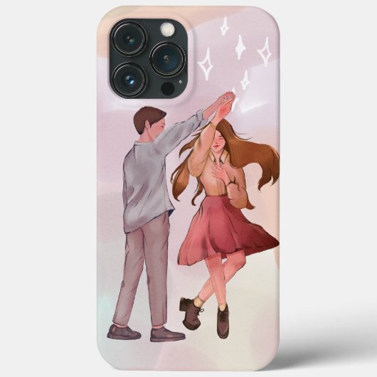  Dansende Paar Romance Telefoontas Case-Mate iPhone Case (Achterkant)