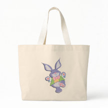 Dansende Paarse paasbunny Mint