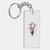 Dansende Panda "Limited Edition" Sleutelhanger (Voorkant Links)