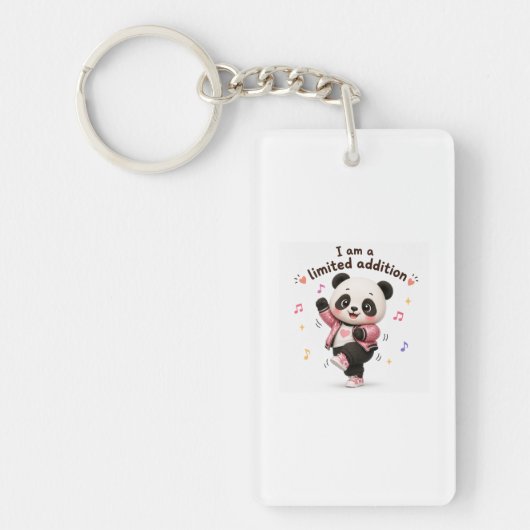 Dansende Panda "Limited Edition" Sleutelhanger (Voorkant)