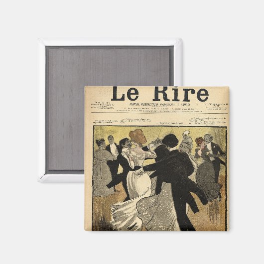 Dansende paren magneet (Voorkant / Achterkant)