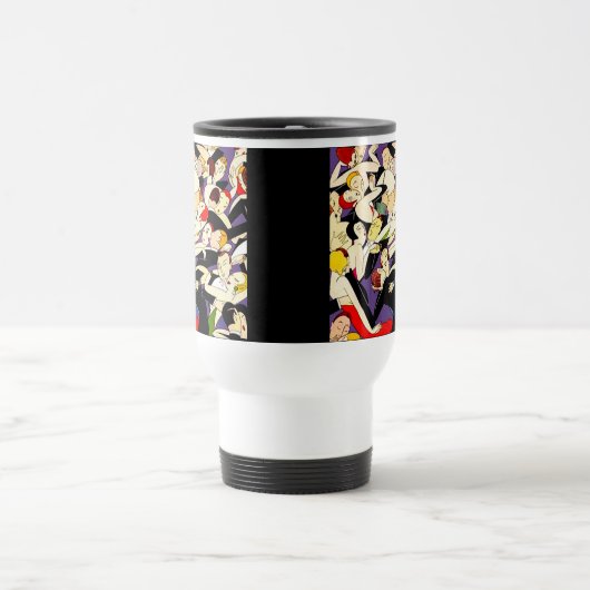  dansende paren reisbeker (Center)