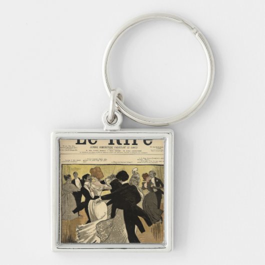 Dansende paren sleutelhanger (Voorkant)