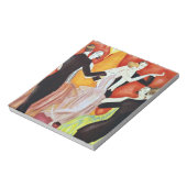 Dansende paren uit 1920 notitieblok (Linkerzijde)