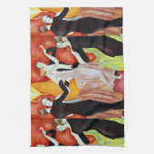 Dansende paren uit 1920 theedoek (Verticaal)