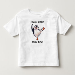 Dansende Penguin Kinder Shirts
