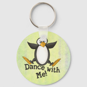 Dansende Penguin Sleutelhanger