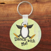 Dansende Penguin Sleutelhanger (Voorkant)