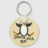 Dansende Penguin Sleutelhanger (Voorkant)