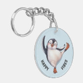Dansende Penguin Sleutelhanger (Voorkant Links)