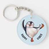 Dansende Penguin Sleutelhanger (Voorkant)