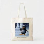 Dansende Penguin Tote Bag (Voorkant)