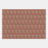 Dansende peperkoek Katten Inpakpapier Vel (Voorkant 3)