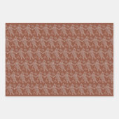 Dansende peperkoek Katten Inpakpapier Vel (Voorkant 2)