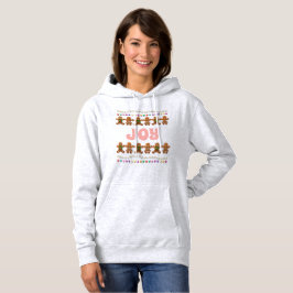 Dansende peperkoekkoekjes en kleurrijk Snoep Hoodie