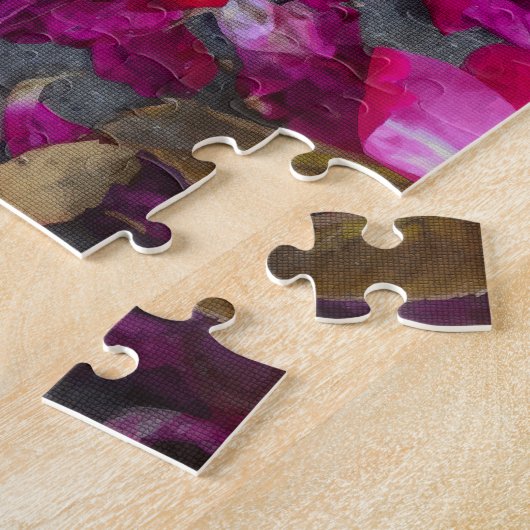 Dansende Petals II Legpuzzel (Zijkant)