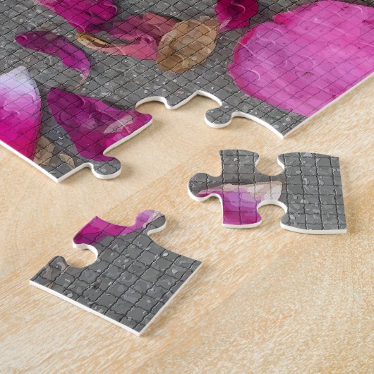 Dansende Petals IV Legpuzzel (Zijkant)