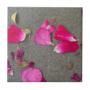 Dansende Petals IV Tegeltje