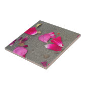 Dansende Petals IV Tegeltje (Zijkant)