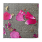 Dansende Petals IV Tegeltje (Voorkant)